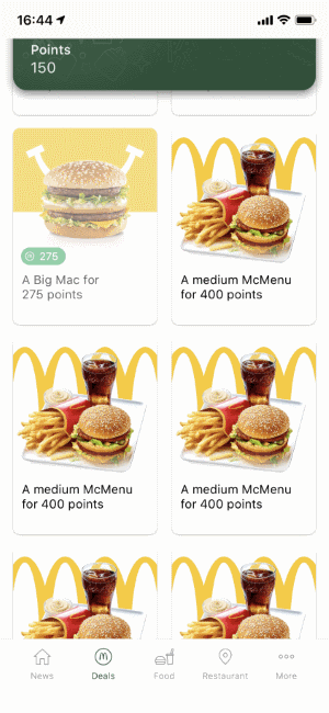mcdonald application coupon stacking